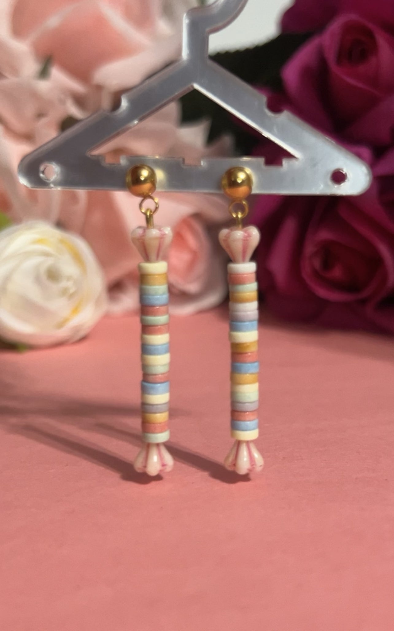 Candy stacks earrings