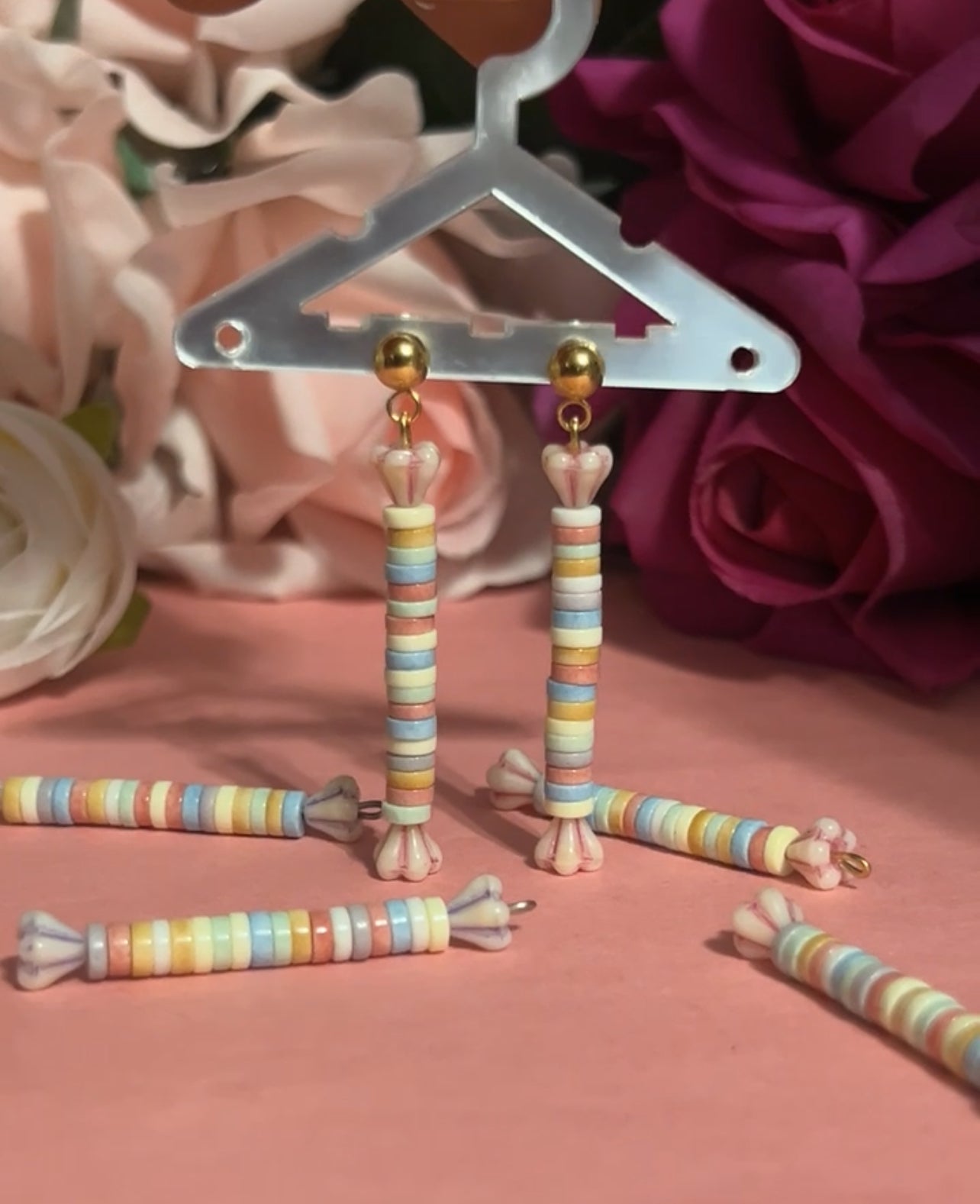 Candy stacks earrings