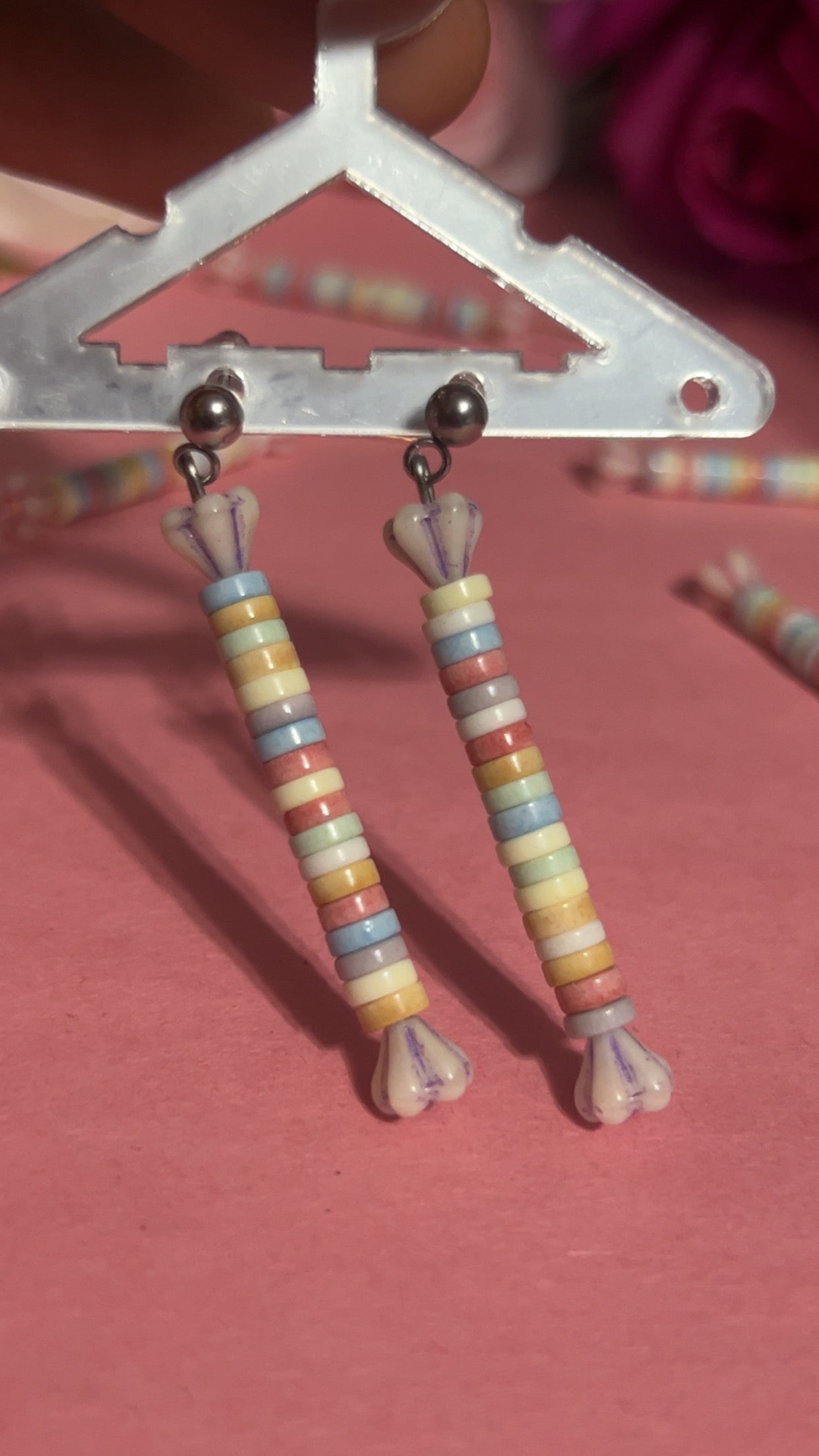 Candy stacks earrings