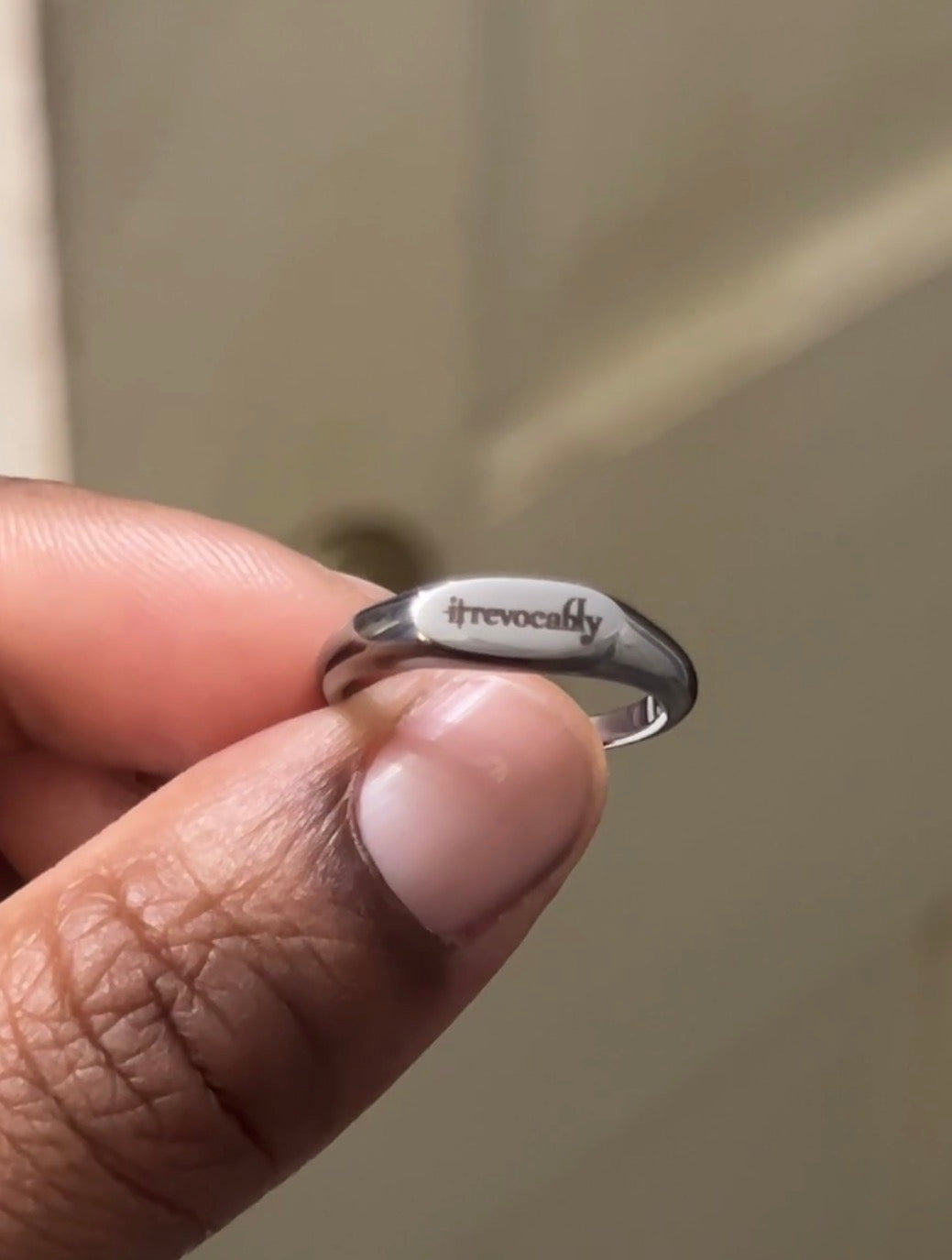 Irrevocably ring