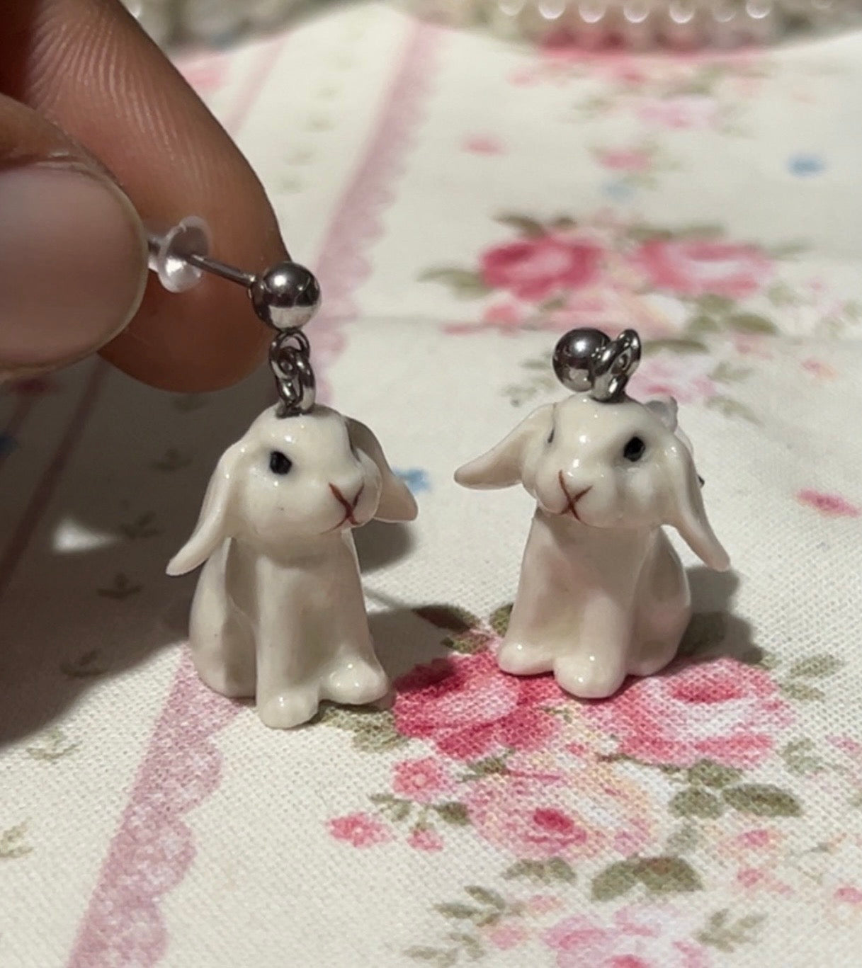 Sugar bunny earrings
