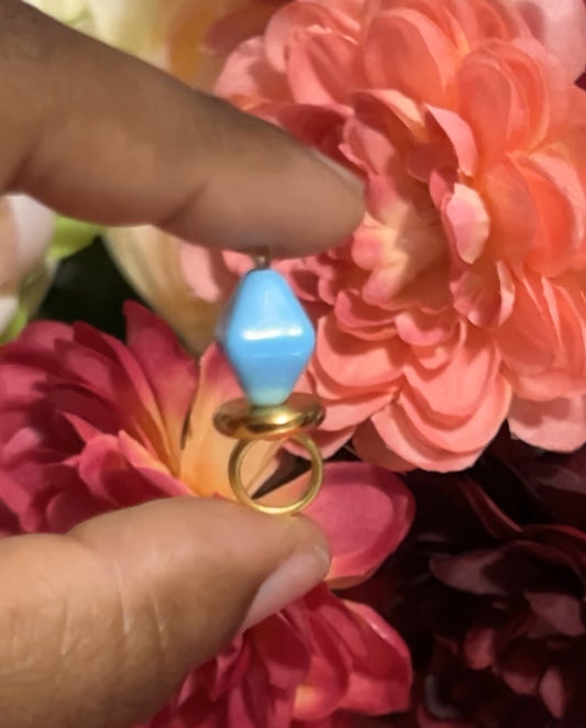 Blue ring pop